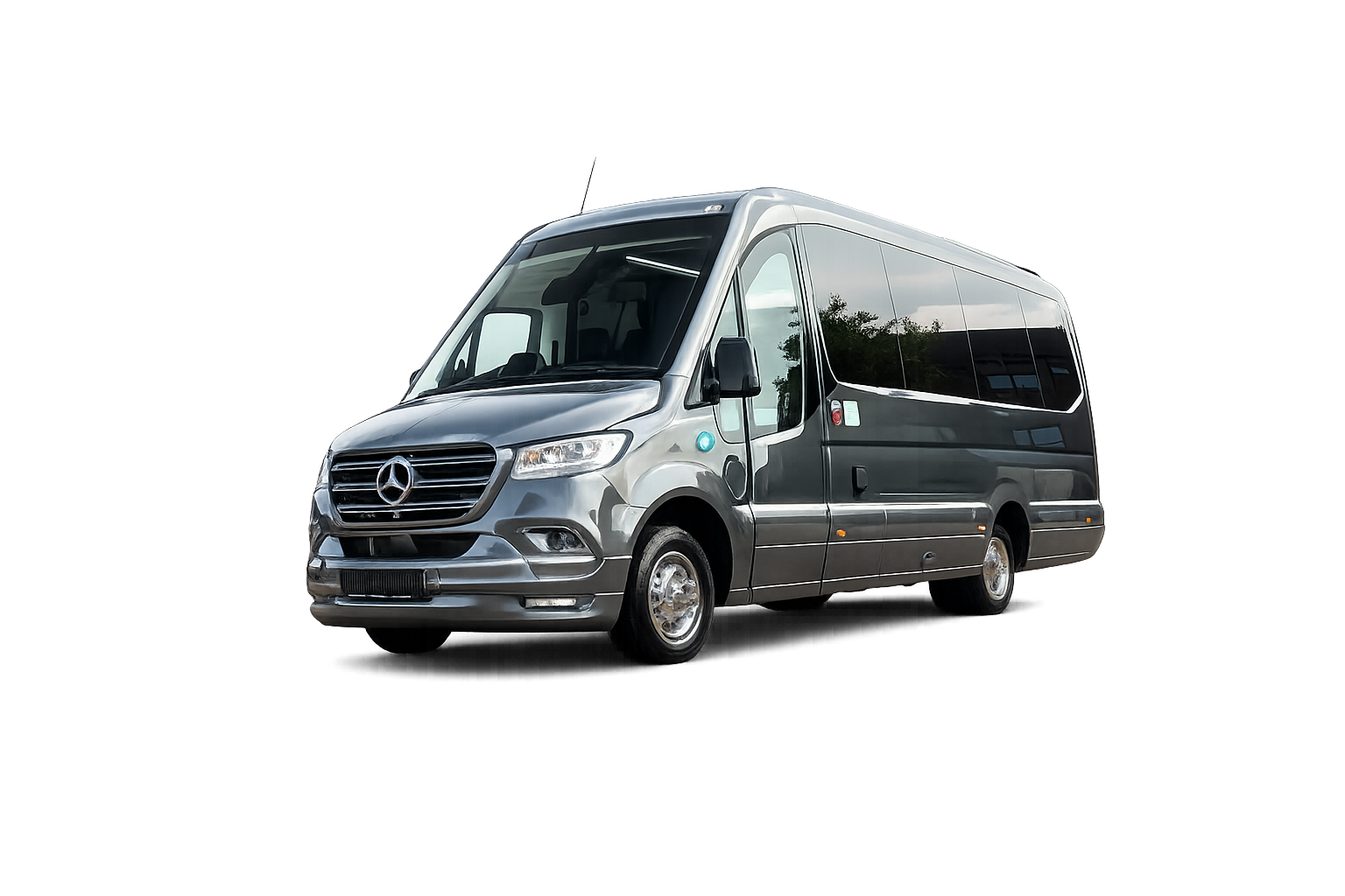 Contact luxury minibus and coach hire with professional driver in London